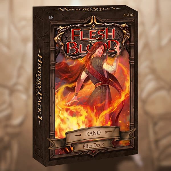 Flesh and Blood TCG: History Pack 1 - Blitz Deck: Kano (Wizard)