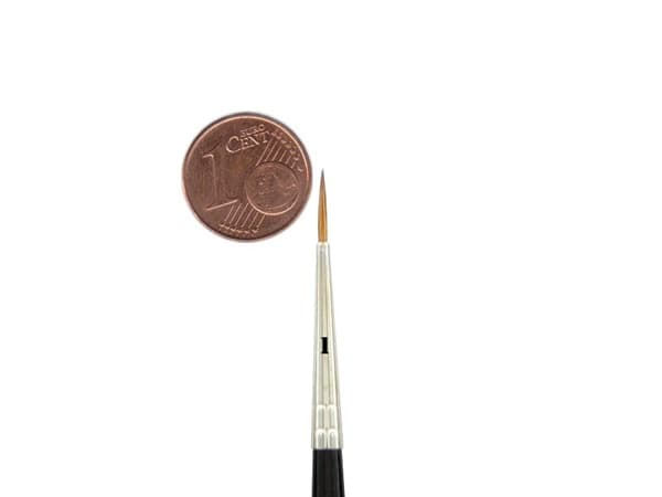 Feldherr - Kolinsky Red Sable Brush Size 1 | Ã 1,9mm | Visible Hair Length 10mm