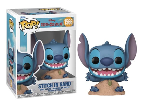 Funko Pop: Lilo & Stitch - Stitch in Sand #1566 - Vinyl Figure 9cm