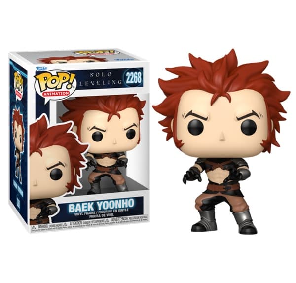 Funko Pop: Solo Leveling - Baek Yoonho #2268 - Animation Vinyl Figure 9cm