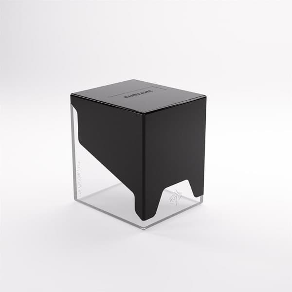 Gamegenic - Deck Box: Bastion 100+ XL - Black/Clear (Sort/Transparent)