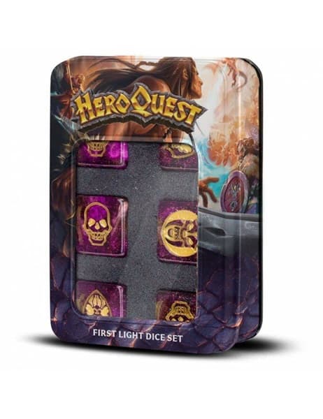 Dice - TerningesÃ¦t - 6 Terninger - HeroQuest: First Light