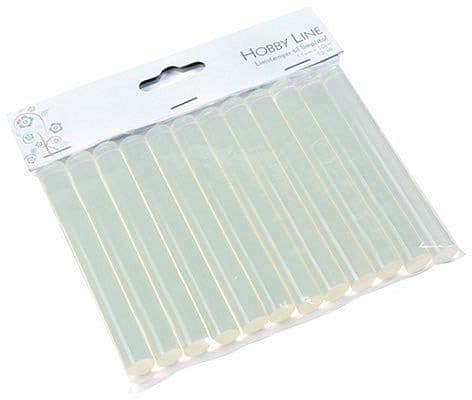 Lim - Hobby Line: Glue Gun Sticks (LimstÃ¦nger til Limpistol) - Ã¸11mm x 10cm (12 stk)