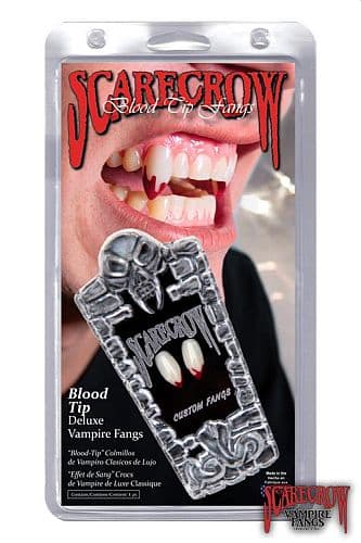Teeth - Scarecrow Vampire (Classic with blood tips) â Epic Armoury â  â Live Rollespils TÃ¦nder