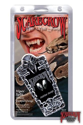 Teeth - Scarecrow: Vampire (Viper - Chrome) â Epic Armoury â Live Rollespils TÃ¦nder