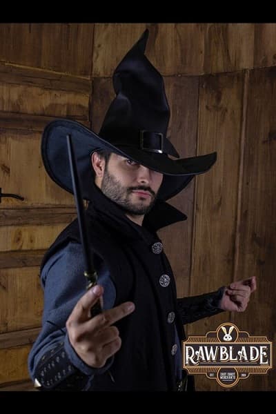 Wikka The Witch Hat - Black - Rawblade - Medium - Live Rollespil