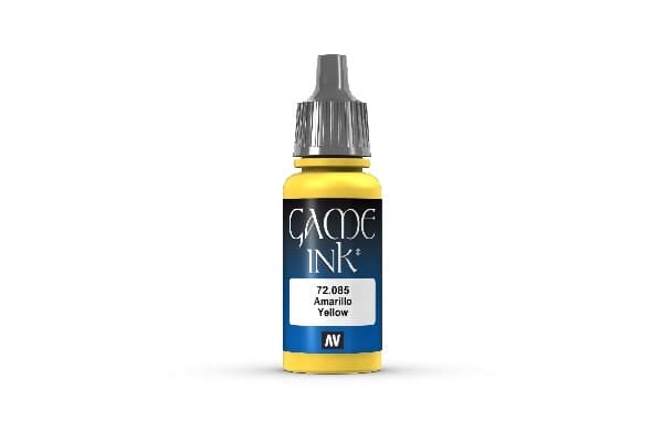 Vallejo Maling - Game Color: Ink - Yellow - 17ml
