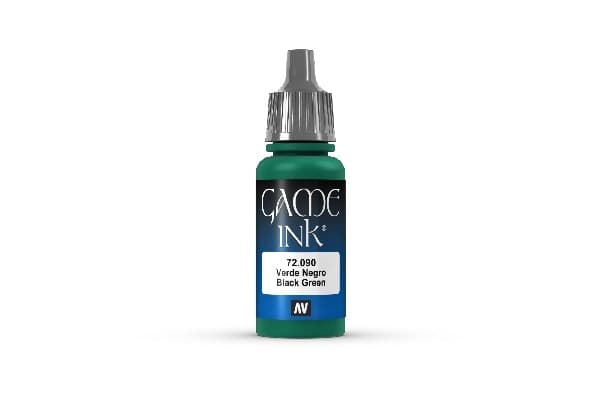 Vallejo Maling - Game Color: Ink - Black Green - 17ml