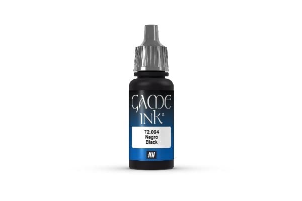 Vallejo Maling - Game Color: Ink - Black - 17ml