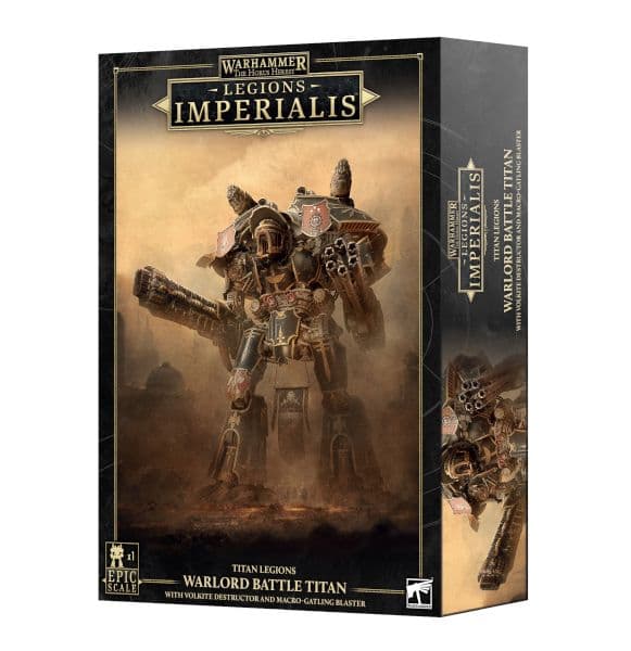 Legions Imperialis - Titan Legions - Warlord Titan with Volkite Destructor and Macro-gatling Blaster - 99122699038