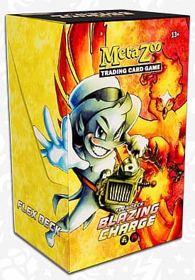 MetaZoo TCG (2025): Flex Decks Wave 1: Blazing Charge (3 Booster Packs)