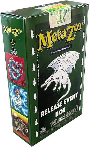 MetaZoo TCG: Cryptid Nation - Wilderness (1st Edition) - Release Event Box (Deck + Boosters)