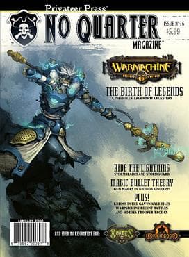 No Quarter Magazine Nr. 16 - Warmachine / Hordes (Privateer Press) PIP-NQ16 *Crazy tilbud*