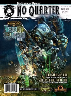 No Quarter Magazine Nr. 22 - Warmachine / Hordes (Privateer Press) PIP-NQ22 *Crazy tilbud*