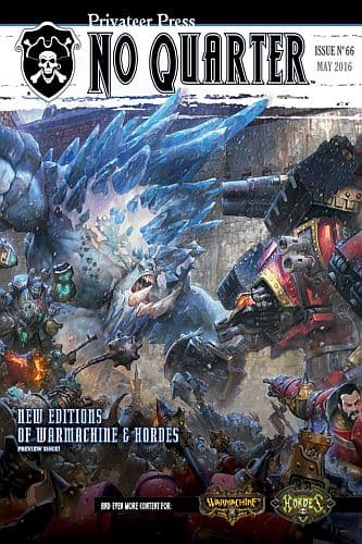 No Quarter Magazine Nr. 66 - Warmachine / Hordes (Privateer Press) PIP-NQ66 *Crazy tilbud*