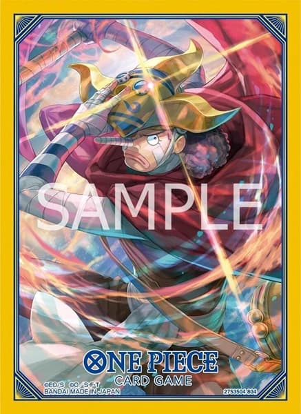 70 lommer! One Piece Card Game - Official Sleeves Vol.9: Sogeking - Deck Protector Sleeves