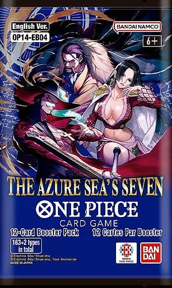 One Piece Card Game: OP14-EB04: The Azure Sea's Seven - Booster Pack