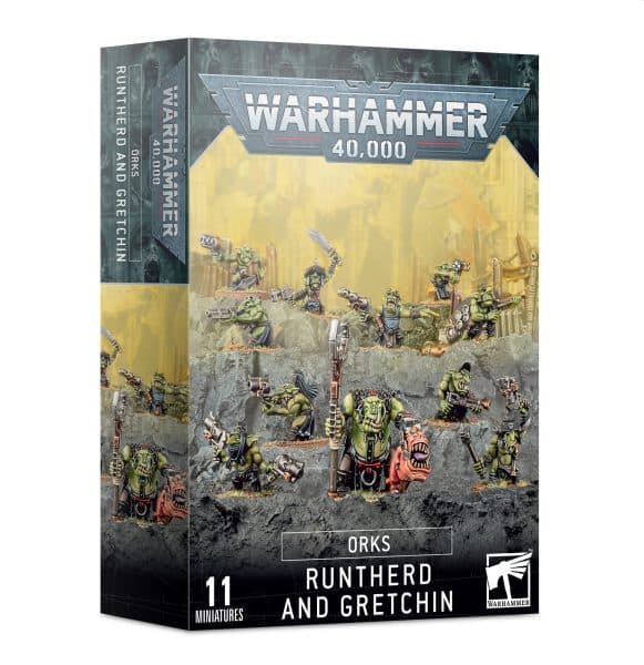 Orks - Runtherd and Gretchin - 99120103092
