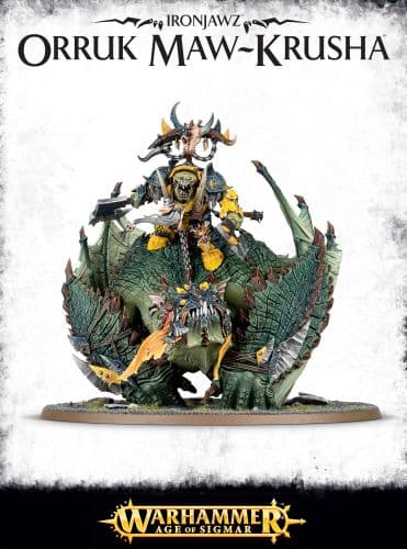 Orruk Ironjawz - Gordrakk, Fist of Gork / Megaboss on Maw-krusha - 99120209090