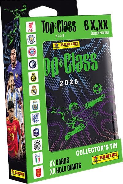 Panini Football Top Class: FIFA 2025 - Pocket Tin