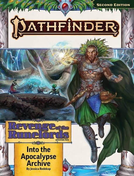Pathfinder   2e Adventure Path: Revenge of the Runelords 3/3 - Into the Apocalypse Archive #PZO15221SC