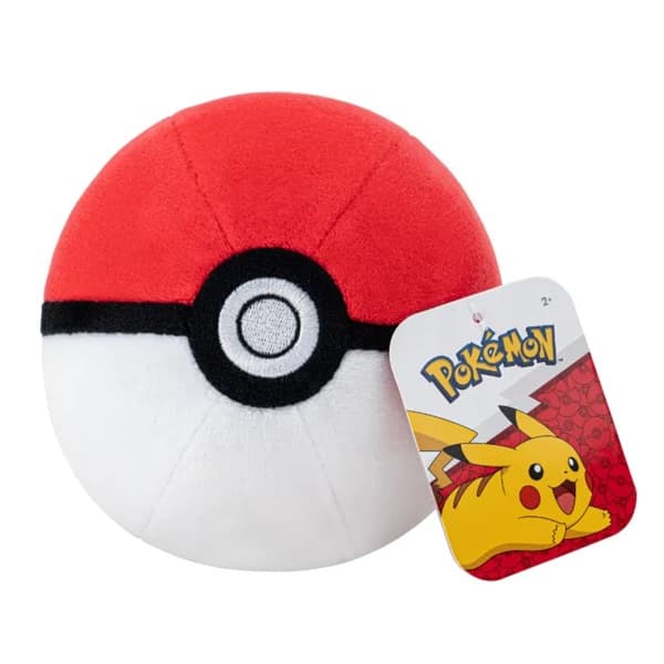 PokÃ©mon: Pokeball Poke Ball - Plush/Bamse 10cm