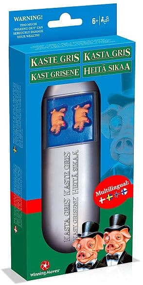 Kaste Gris (Pass the Pigs) (Dansk) - Board Game