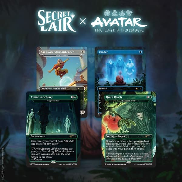Secret Lair Drop Series (2025): Avatar: The Last Airbender Superdrop: Secret Lair x Avatar: The Last Airbender | A Lot to Learn (Regular)