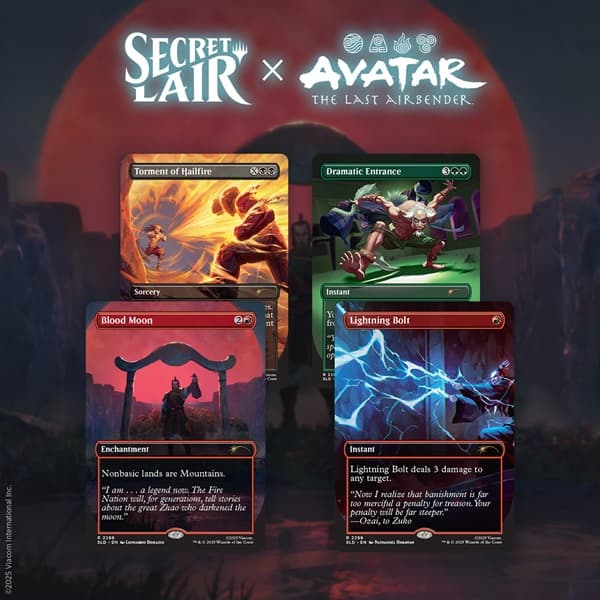 Secret Lair Drop Series (2025): Avatar: The Last Airbender Superdrop: Secret Lair x Avatar: The Last Airbender | Everything Changed (Regular)