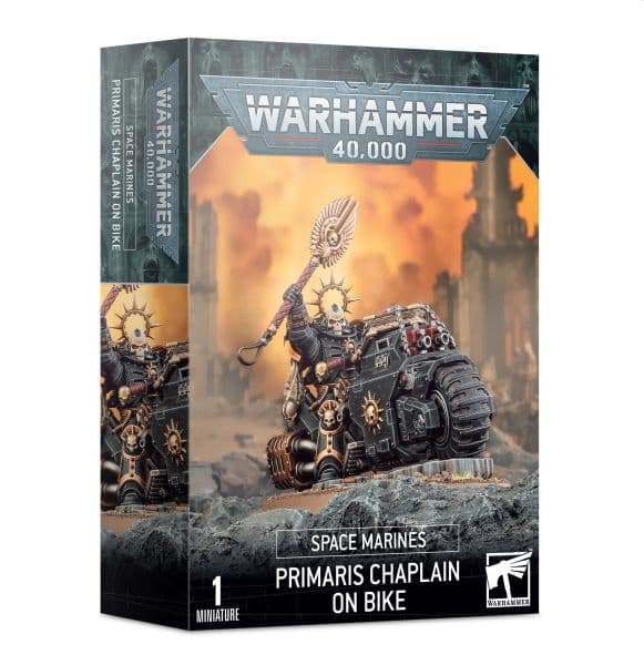Space Marines - Primaris Chaplain on Bike - 99120101273