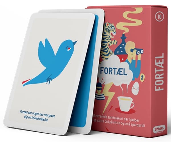 Snak: FortÃ¦l (Dansk) - Card Game
