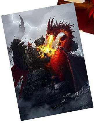 !Mappe - Max Protection - Dragon vs. Stone Titan - Album - 9-Pocket (Holder 180 kort) #ACCMAX103