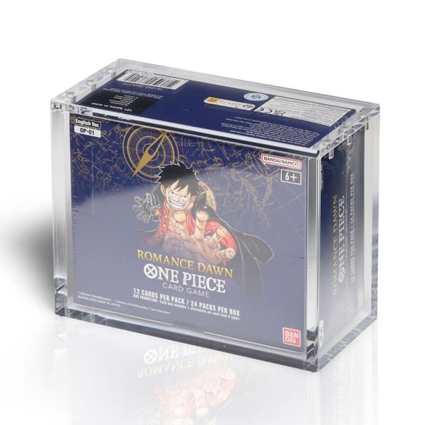 The Acrylic Box - Acrylic Display Case (Akrylkasse) - One Piece (OP01-OP03) - Display