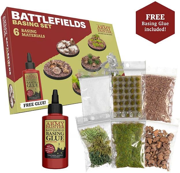 Army Painter -  Starter Set - Battlefields Basing Set - BF4301