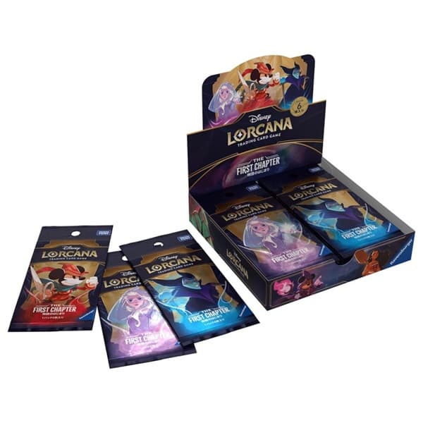 Disney Lorcana TCG JAPANSK/JAPANESE: Set 1 - The First Chapter - Booster Display (Box med 16 Pakker)