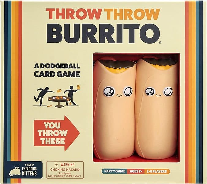 Throw Throw Burrito - Dodgeball Card Game