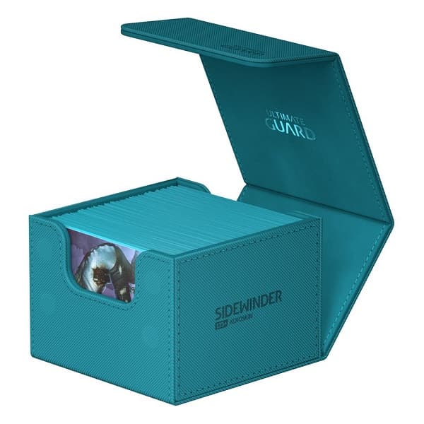 Ultimate Guard SideWinder Deck Case (Deck Box) 133+ Standard Size XenoSkin Monocolor Petrol (PetroleumsblÃ¥)