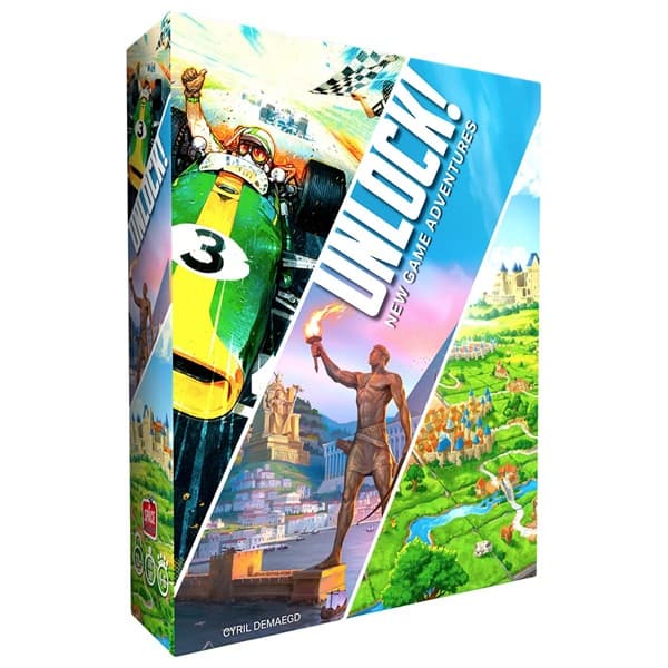 Unlock! 15: New Game Adventures (Engelsk) - Cooperative Escape Room Puzzle Card Game