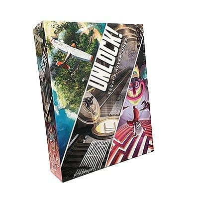 Unlock! 1: Escape Adventures (Engelsk) - Cooperative Escape Room Puzzle Card Game