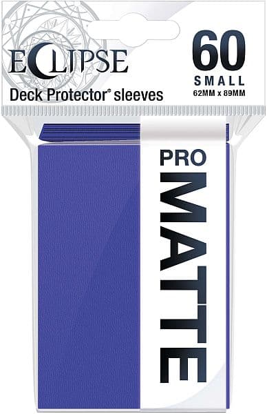 60 lommer - Ultra Pro - Eclipse SMALL (2021): Royal Purple (Lilla) (Top kvalitet) - Pro-Matte/Non-Glare - Professional Sleeves #15646