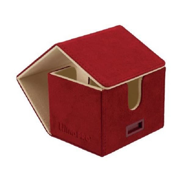 Deck Box - Deluxe Alcove Edge: Vivid Red - Ultra Pro #15930