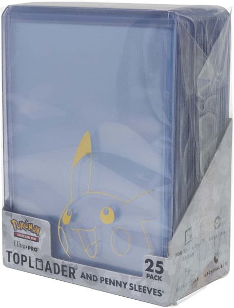 Ultra Pro Toploader & Soft Sleeves: Pokemon - Pikachu
