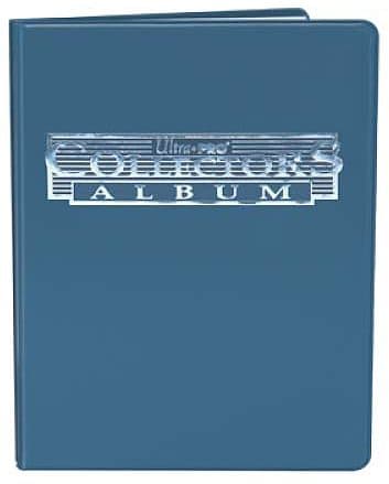 Mappe - Ultra Pro 9x10 Collectors Album - 9-Pocket (Holder 180 kort) - Blue (BlÃ¥) #81367