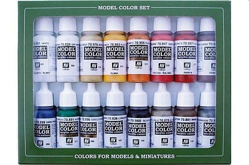 Vallejo Model Color: Paint set â Napoleonic: French & British (1789-1815) (16 colors)
