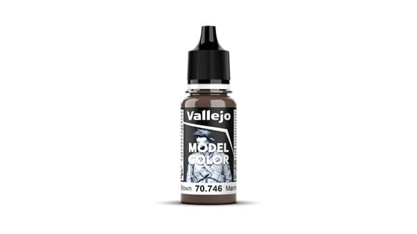 Vallejo Maling - Model Color: Matt (016) - Chestnut Brown - 18ml