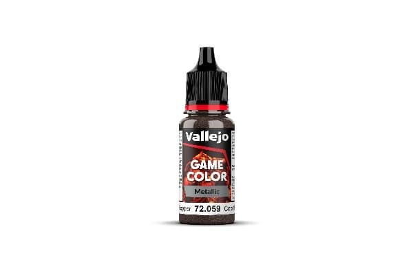 Vallejo Maling - Game Color: Hammered Copper - 17ml
