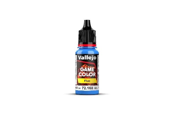 Vallejo Maling - Game Color: Fluorescent Blue - 18ml
