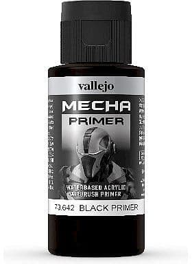 Vallejo - Mecha Airbrush Color: Black Primer - 60ml