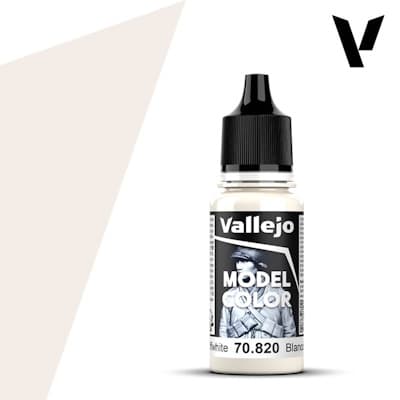 Vallejo Maling - Model Color: Off-White - 18ml