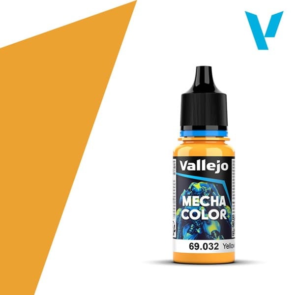 Vallejo - Mecha Airbrush Color: Yellow Ochre - 18ml